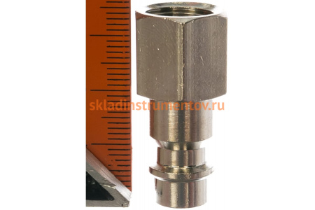 Разъем (папа) 1/4" для пневматического инструмента Jonnesway GM-02PF