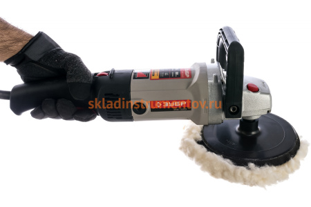 Полировальная машина ЗУБР 1300 Вт ЗПМ-1300Э