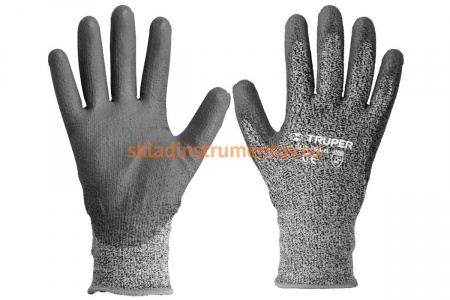 Универсальные перчатки Truper полиэтилен, покрытие из полиуретана GUX-FSA-M 17517