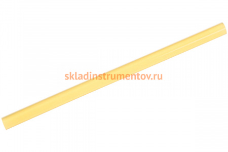 Стержень (11х200 мм; желтый; 6 шт.) по бумаге/дереву для клеевого пистолета STAYER 2-06821-Y-S06