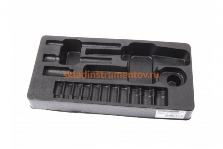 Ложемент для наборов торцевых головок 2516MR, 2516SR, PVC KING TONY 84251610B