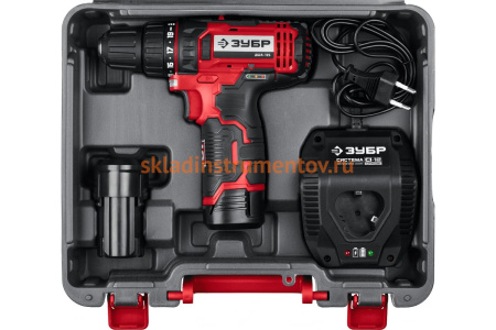 Дрель-шуруповерт ЗУБР ДШЛ-125-22