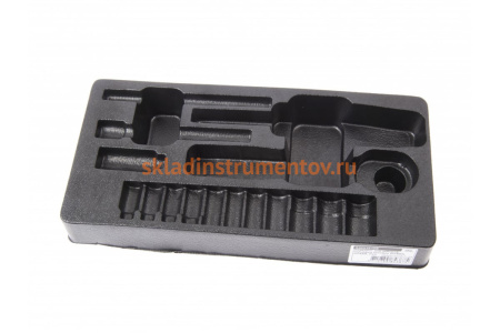 Ложемент для наборов торцевых головок 2516MR, 2516SR, PVC KING TONY 84251610B