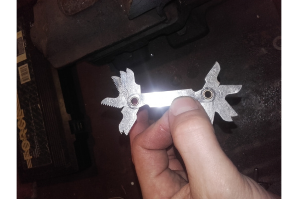 Шаблон STAYER Profi для определения шага метрической резьбы 0,5-1,75 мм 28041