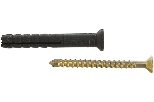 Полипропиленовый дюбель-гвоздь STAYER MASTER потайный бортик, 6x40 мм, 125 шт 30645-06-040