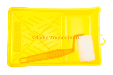 Валик STAYER ПОРОЛОН МИНИ в наборе с ванночкой, 50мм 0544-05