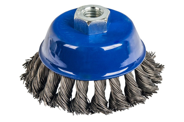 Кордщетка чашеобразная витая (100 мм; М14) для УШМ ПРАКТИКА 773-293