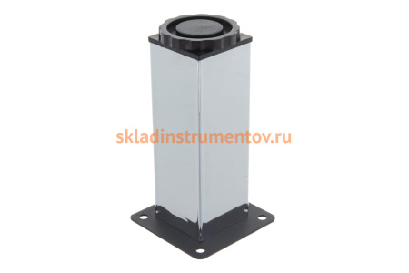 Регулируемая опора JET 222 сталь, хром, 120 мм FX222S.120CP99