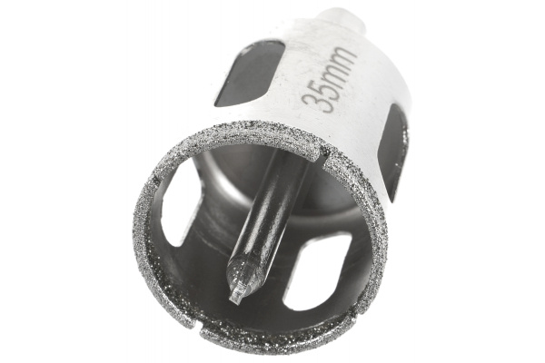 Коронка алмазная с центрирующим сверлом 35 мм МастерАлмаз 10501077