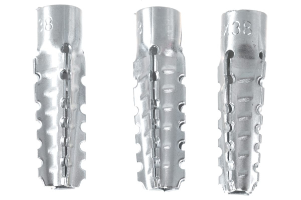 Металлический дюбель для газобетона Зубр 8 x 38 мм, 100 шт, оцинкованный 302912-08-038