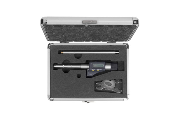 Микрометрический нутромер Micron 3-точечный, электронный, 12- 16, 0,001, у/к МИК 42132