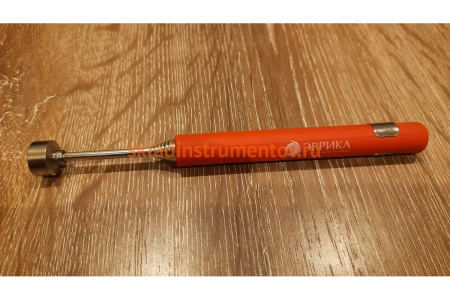 Телескопический магнит с резиновой ручкой ЭВРИКА до 2,3 кг, max длина 61см ER-41006