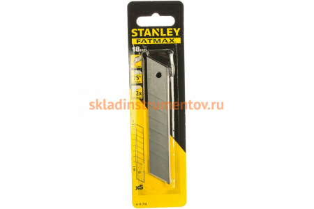 Лезвия FatMax® (18 мм; 5 шт.) для ножа Stanley 0-11-718