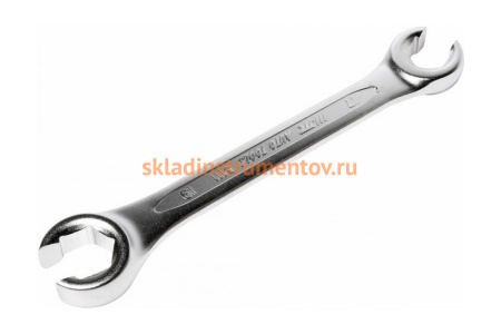 Накидной ключ с прорезью 17х19мм JTC-5111