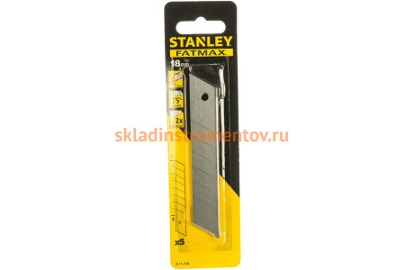 Лезвия FatMax® (18 мм; 5 шт.) для ножа Stanley 0-11-718