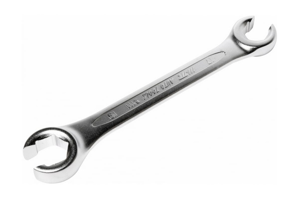 Накидной ключ с прорезью 17х19мм JTC-5111