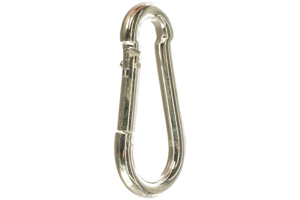 Карабин ЗУБР DIN 5299С, 5мм, 1 шт, оцинкованный, 304546-05 Карабин ЗУБР DIN 5299С, 5мм, 1 шт, оцинкованный, 304546-05