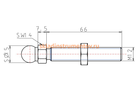 Шарнирная опора KIPP K0421.120661