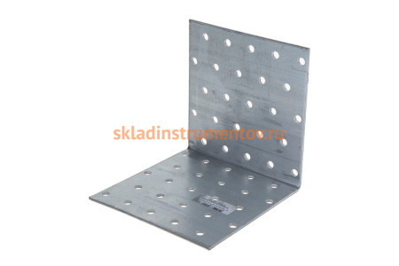 Крепежный угол Зубр МАСТЕР равносторонний 100х100х100мм, 1шт 310206-100-100