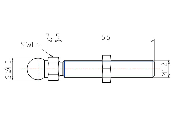 Шарнирная опора KIPP K0421.120661