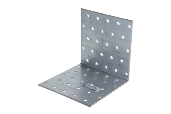 Крепежный угол Зубр МАСТЕР равносторонний 100х100х100мм, 1шт 310206-100-100