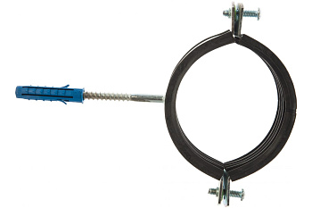 Трубный оцинкованный хомут Зубр с шурупом, 3 37854-83-95-1