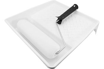 Набор DECOR для потолка Ванночка 320х350 мм Валик 180 мм, бюгель 6 мм, поролон 670-8180