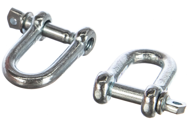 Такелажная скоба ЗУБР, 5мм, 2 шт, тип прямой, оцинкованная, 304516-05 Такелажная скоба ЗУБР, 5мм, 2 шт, тип прямой, оцинкованная, 304516-05