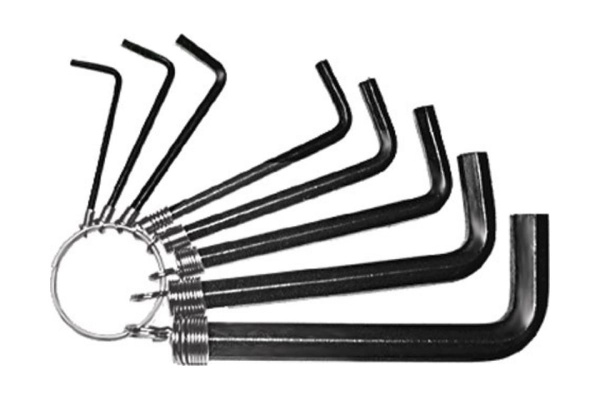 Ключи Hex набор на кольце 2-14 мм 10 шт. КУРС 64173