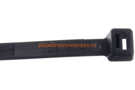 Универсальный пластиковый хомут ЭВРИКА черный 8.0x750мм 100шт ER-18750