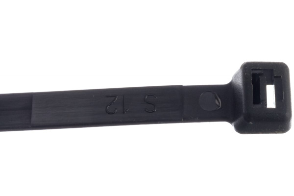 Универсальный пластиковый хомут ЭВРИКА черный 8.0x750мм 100шт ER-18750