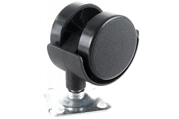 Колесная опора с тормозом, с площадкой для крепления JET 310 D40 мм FR310B.040BL99