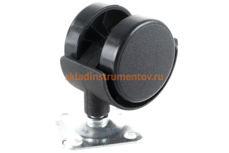 Колесная опора с тормозом, с площадкой для крепления JET 310 D40 мм FR310B.040BL99