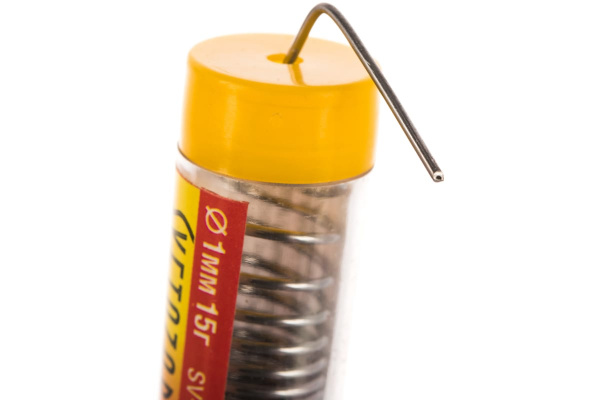 Оловянно-свинцовый припой Светозар 30% Sn 70% Pb 15 гр SV-55325-015