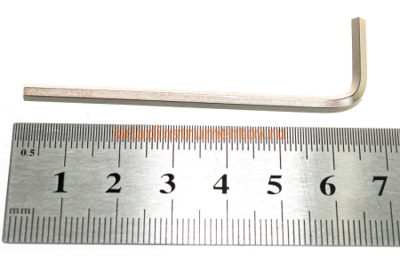 Набор ключей имбусовых Зубр "Эксперт" Мини для точных работ Cr-V HEX 0,7 0,9 1,3 1,5 2 2,5 3 мм 7 шт. 27471-H7