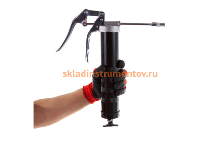 Профессиональный плунжерный шприц для одной руки 345 атм, 500 см3, трубка GROZ GR43000 - G5R/B