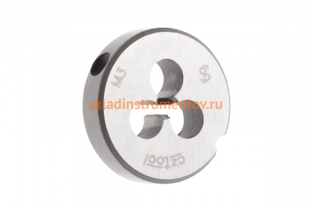 Плашка М 3 шаг 0,5 мм. D20 мм Bucovice Tools 210030