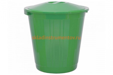 Бак Тара.ру с крышкой 70л зеленый 12895