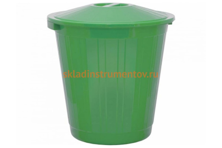 Бак Тара.ру с крышкой 70л зеленый 12895