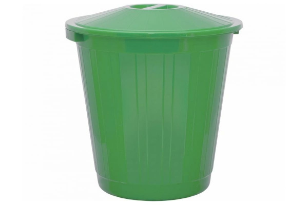 Бак Тара.ру с крышкой 70л зеленый 12895