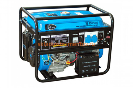 Бензиновый генератор ТСС TSS SGG 7500 E 111035