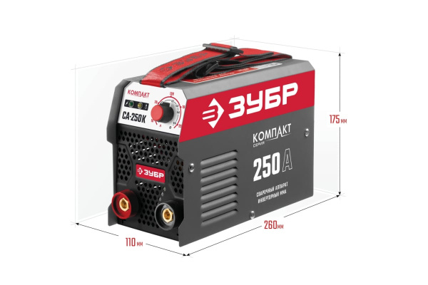 Инверторный сварочный аппарат ЗУБР СА-250К Инверторный сварочный аппарат ЗУБР СА-250К