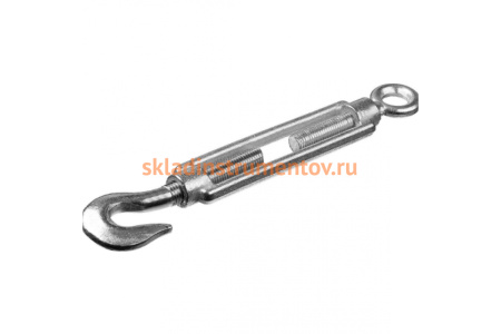 Талреп STAYER DIN 1480, крюк-кольцо, М5, 20 шт, оцинкованный, 30515-05 Талреп STAYER DIN 1480, крюк-кольцо, М5, 20 шт, оцинкованный, 30515-05