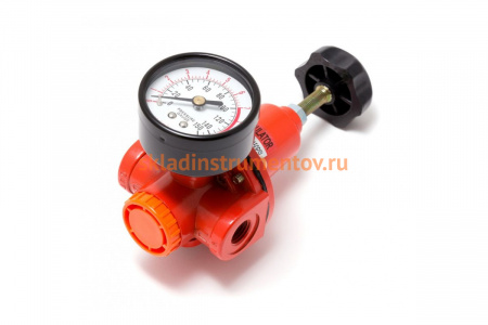 Регулятор давления 1/4" с индикатором ROCKFORCE RF-1221
