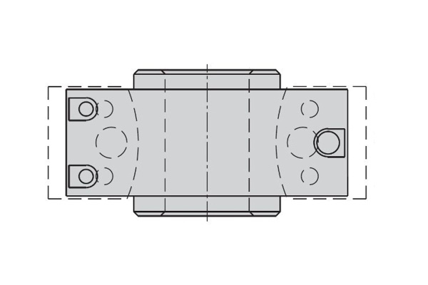 Фреза насадная со сменными ножами (100 мм; 30 мм) CMT 692.100.30