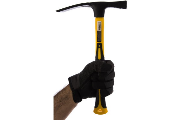 Молоток каменщика с фибергласовой рукояткой STAYER Fiberglass 600 г 20161