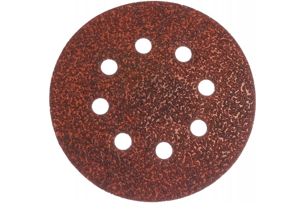Круг шлифовальный на липучке для обработки дерева (125 мм; Р40; 8 отверстий) KLINGSPOR 270284