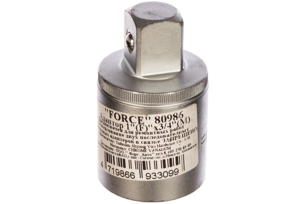 Адаптер 1" F на  3/4" M FORCE80986