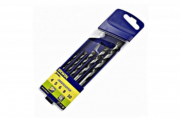 Набор сверл по бетону 5 шт. (4-10 мм) Irwin 10501917