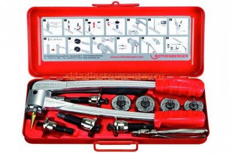 Набор из труборасширителя и отбортовщика труб Rothenberger КОМБИКИТ 1186X